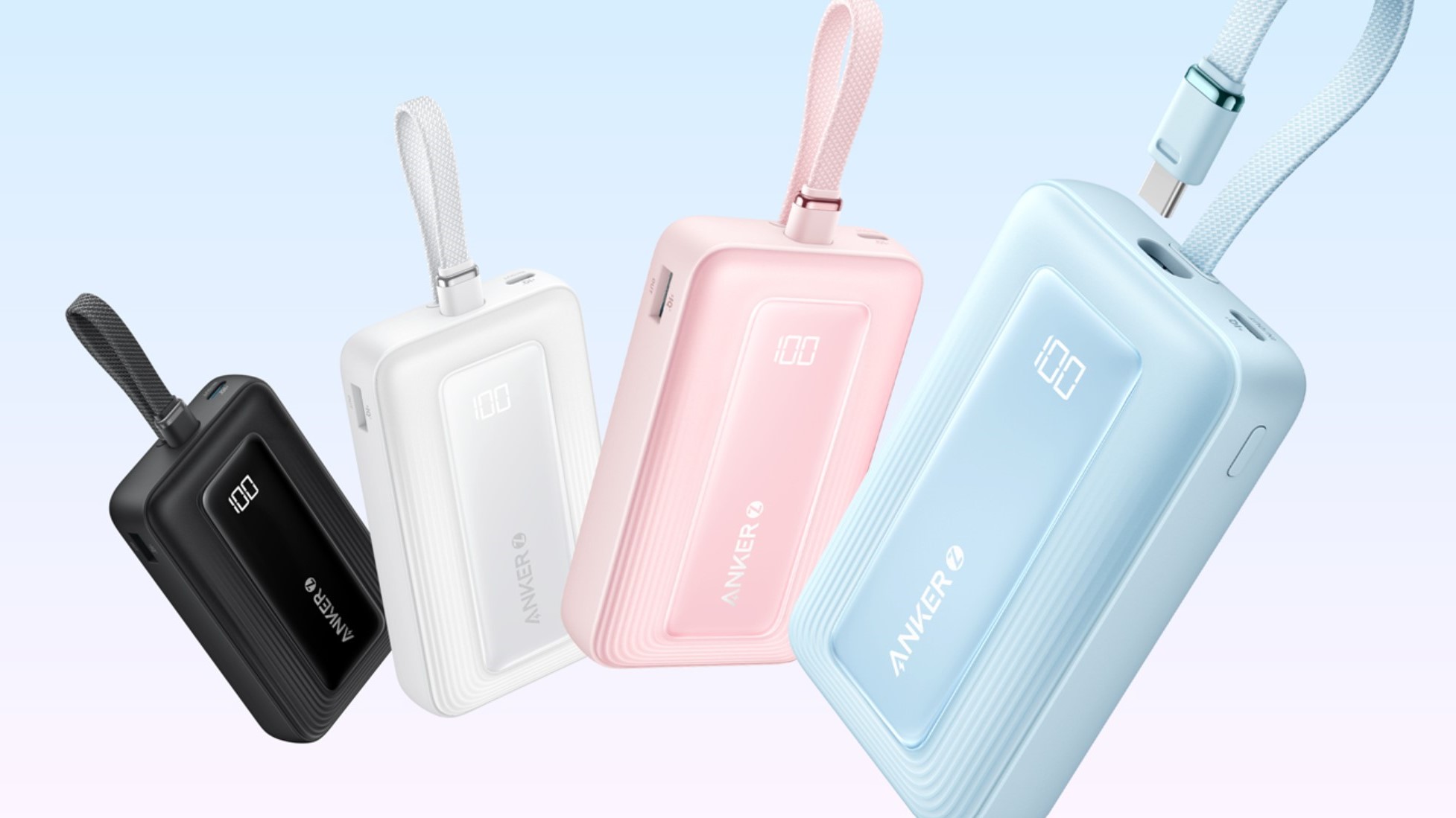 Various Anker charger colors